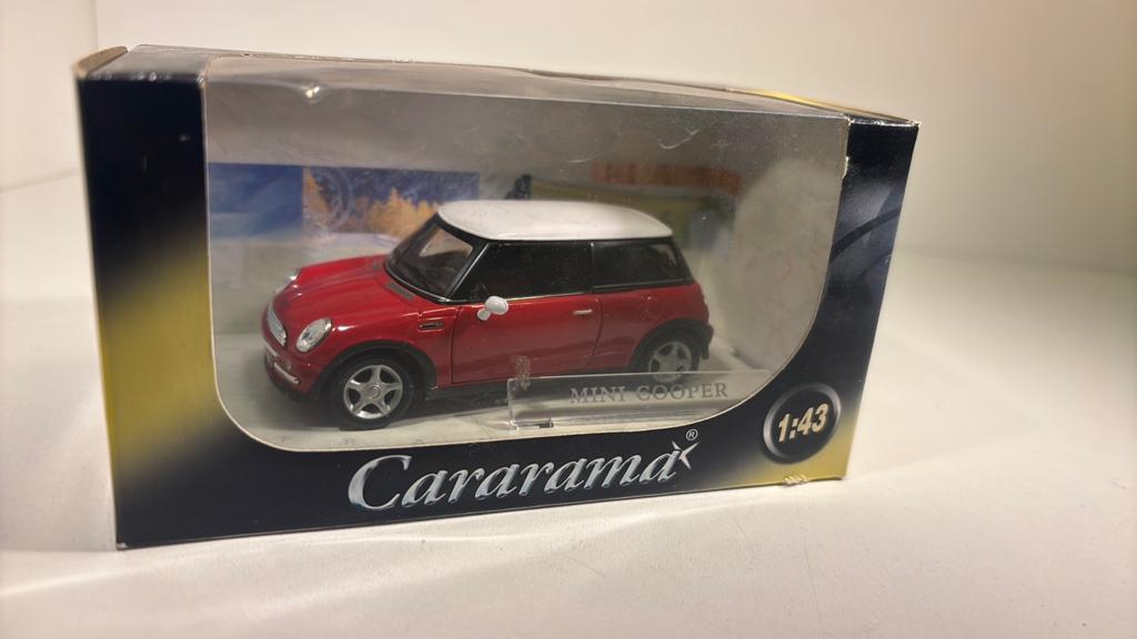 Mini cooper cararama 1.43, Hobby en Vrije tijd, Modelauto's | 1:43, Overige merken, Auto, Ophalen of Verzenden, A