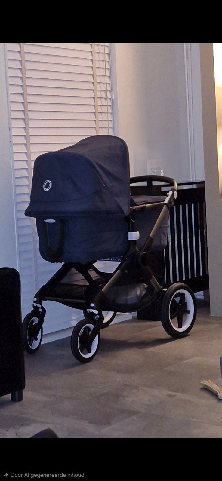 Bugaboo kinderwagen met voetenzak en adapters, Kinderen en Baby's, Kinderwagens en Combinaties, Kinderwagen, Gebruikt, Bugaboo