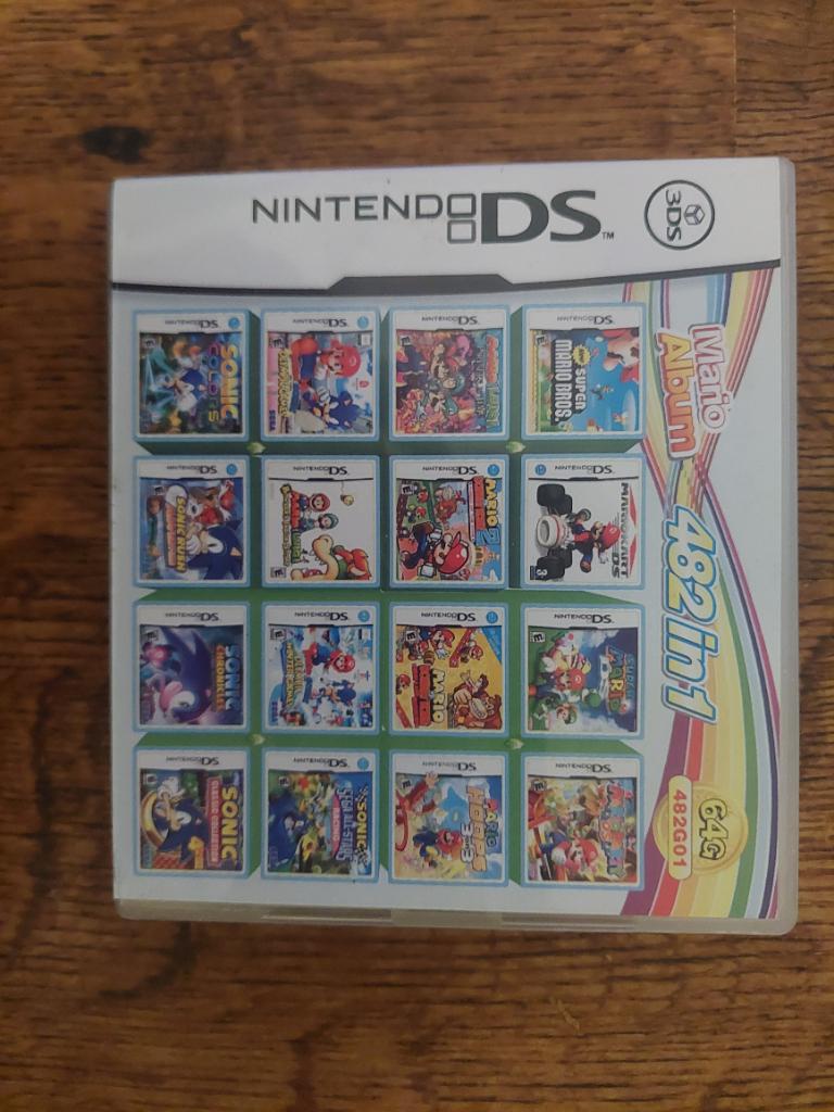 nintendo ds 482 in 1, Spelcomputers en Games, Puzzel en Educatief, 1 speler, Ophalen of Verzenden, Zo goed als nieuw