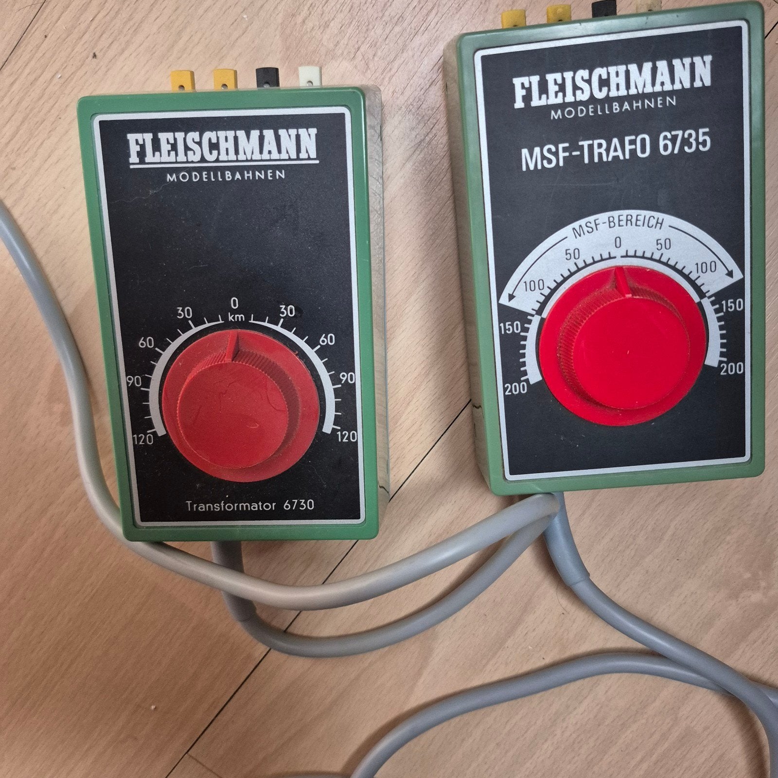 2 x fleischmann trafo, Ophalen of Verzenden, Gelijkstroom, Transformator of Voeding
