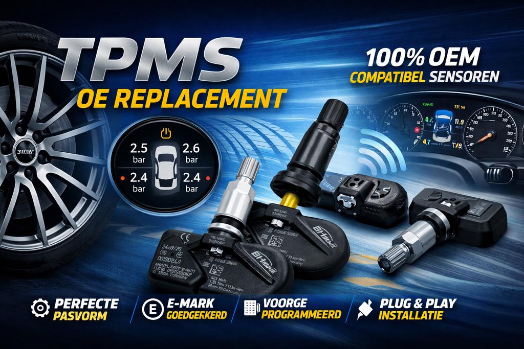 TPMS 4 stuks OE-vervanging bandenspanning sensor nieuw, Ophalen of Verzenden, Nieuw, BMW