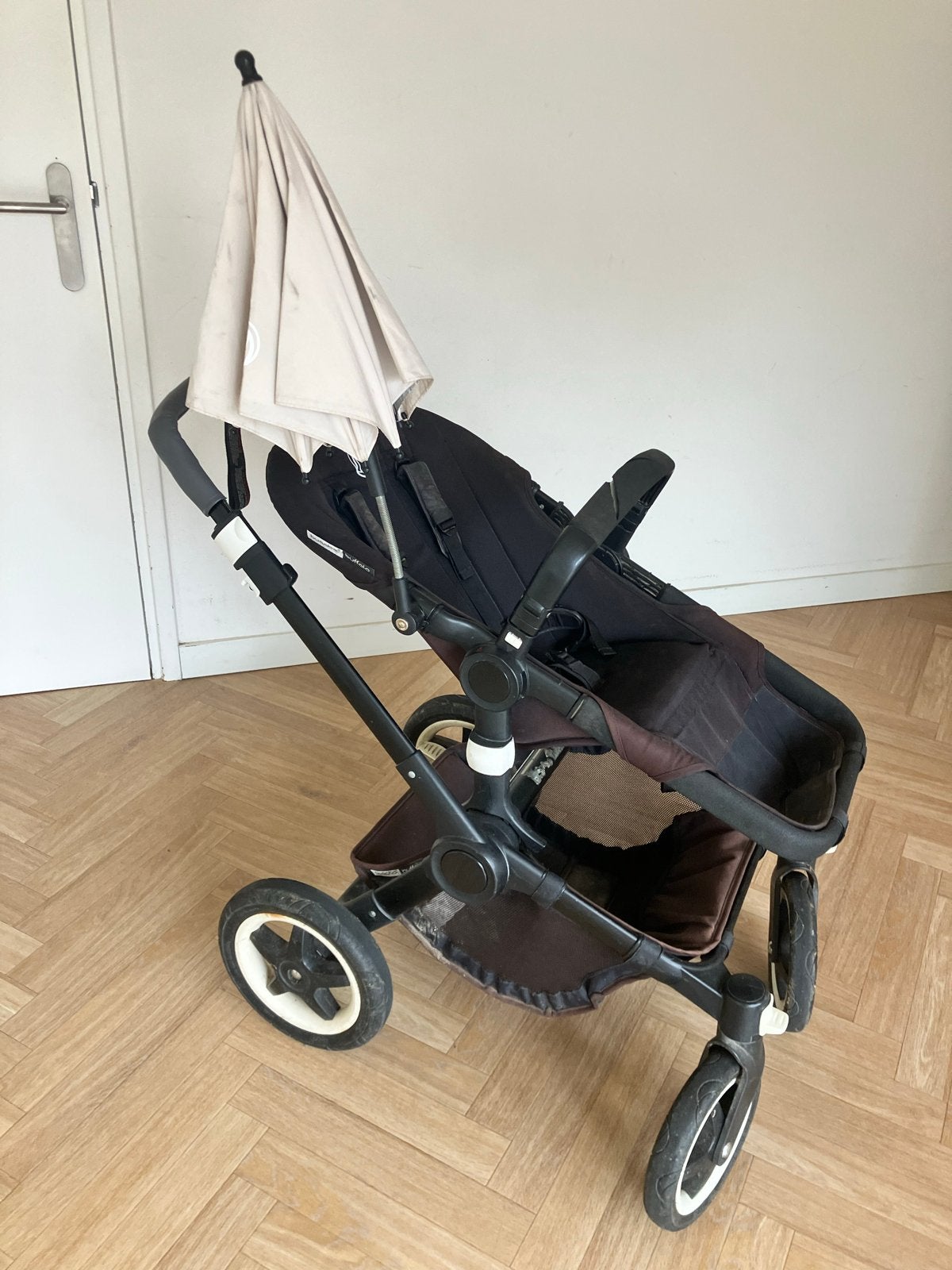 Bugaboo kinderwagen met reiswieg en parasol