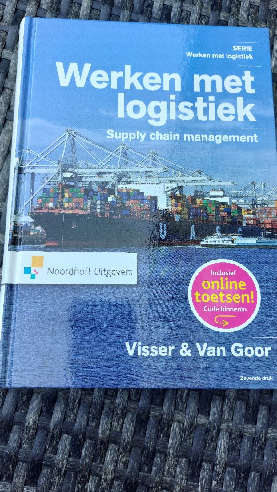 Werken met logistiek - Supply Chain Management, Boeken, Zo goed als nieuw, Visser & Van Goor, Gamma, HBO