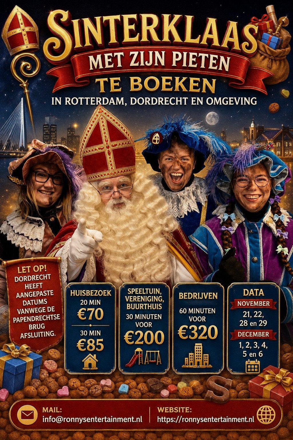 Sinterklaas voor een gezellig bezo3k, Diversen, Ophalen of Verzenden