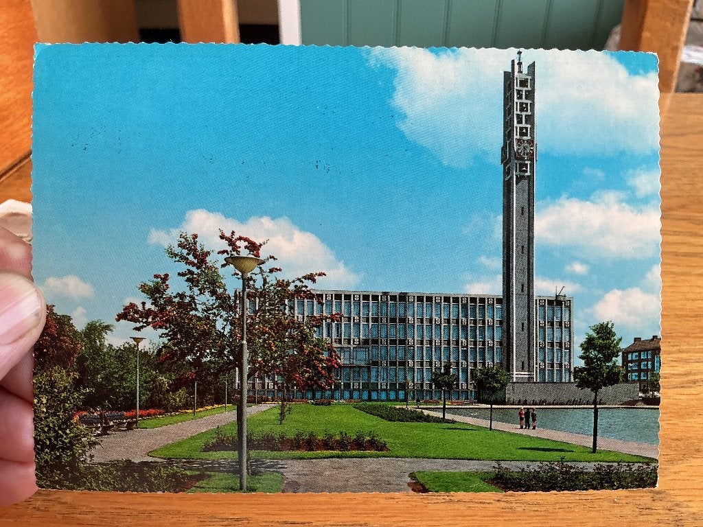 Rijswijk stadhuis, Verzenden, 1960 tot 1980, Gelopen, Zuid-Holland