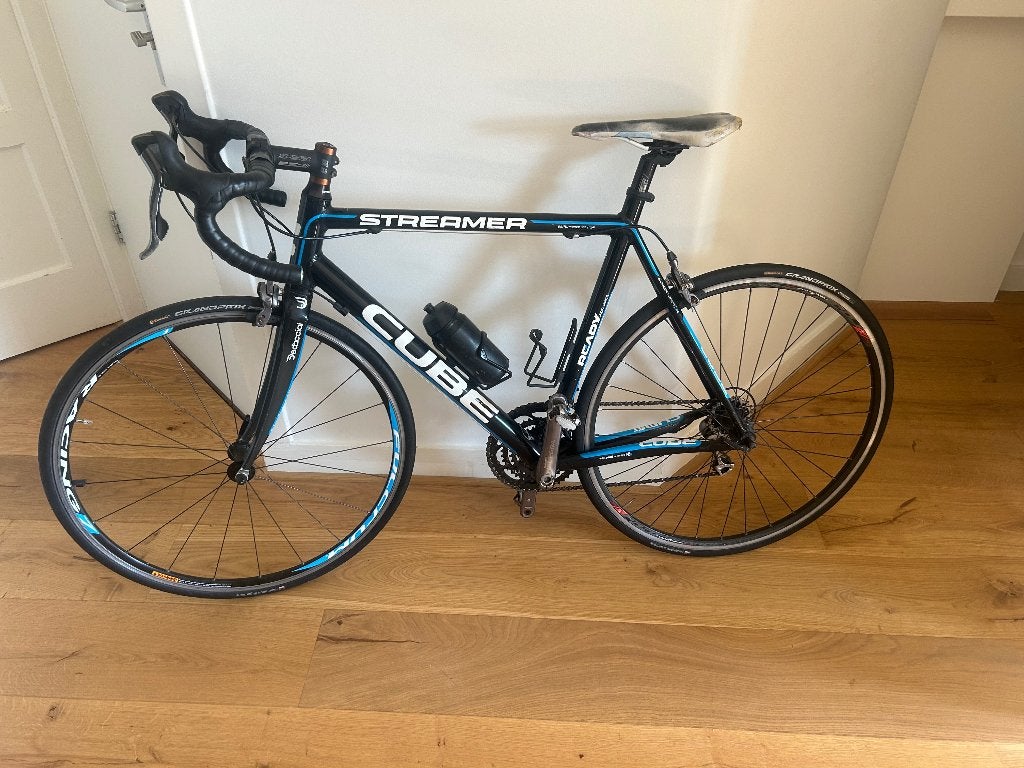 Cube Streamer Racefiets | Ultegra 10-speed | Framemaat 56, Gebruikt, Heren, Aluminium, Meer dan 20 versnellingen