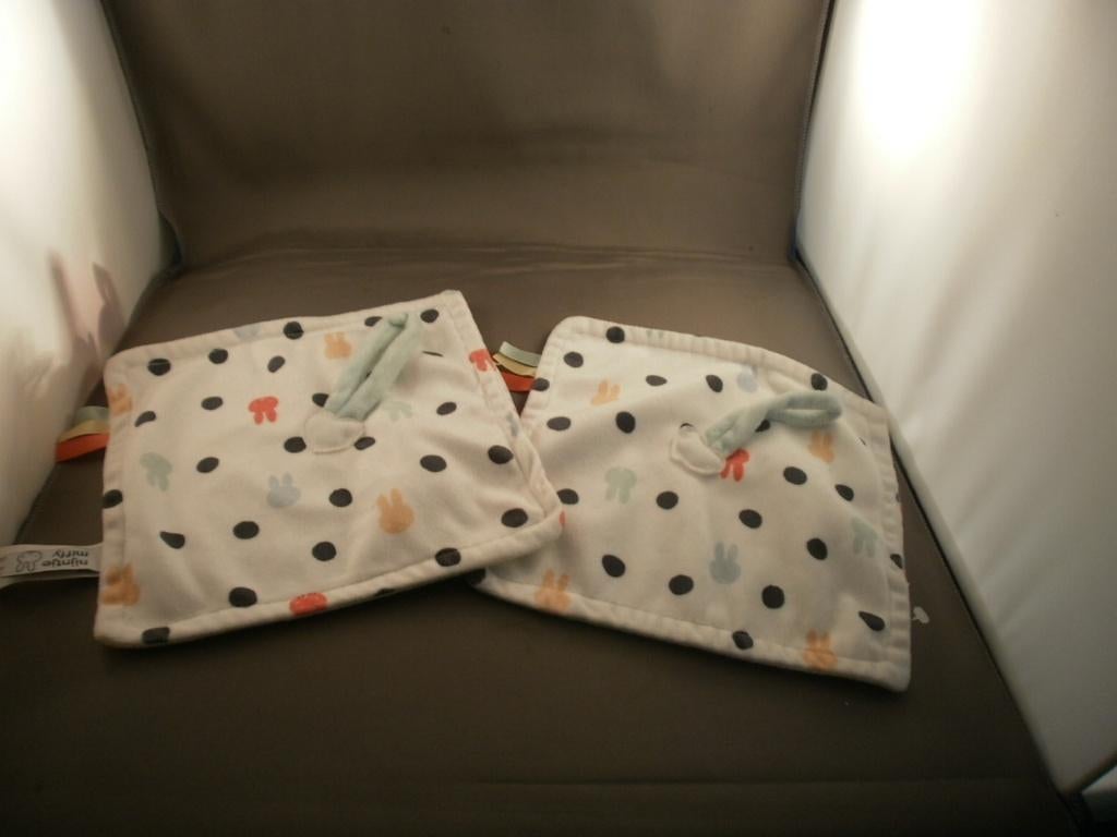 Zeeman Nijntje miffy speendoek gestreept gestipt, Overige merken, Nijntje, Ophalen of Verzenden, Wasbaar