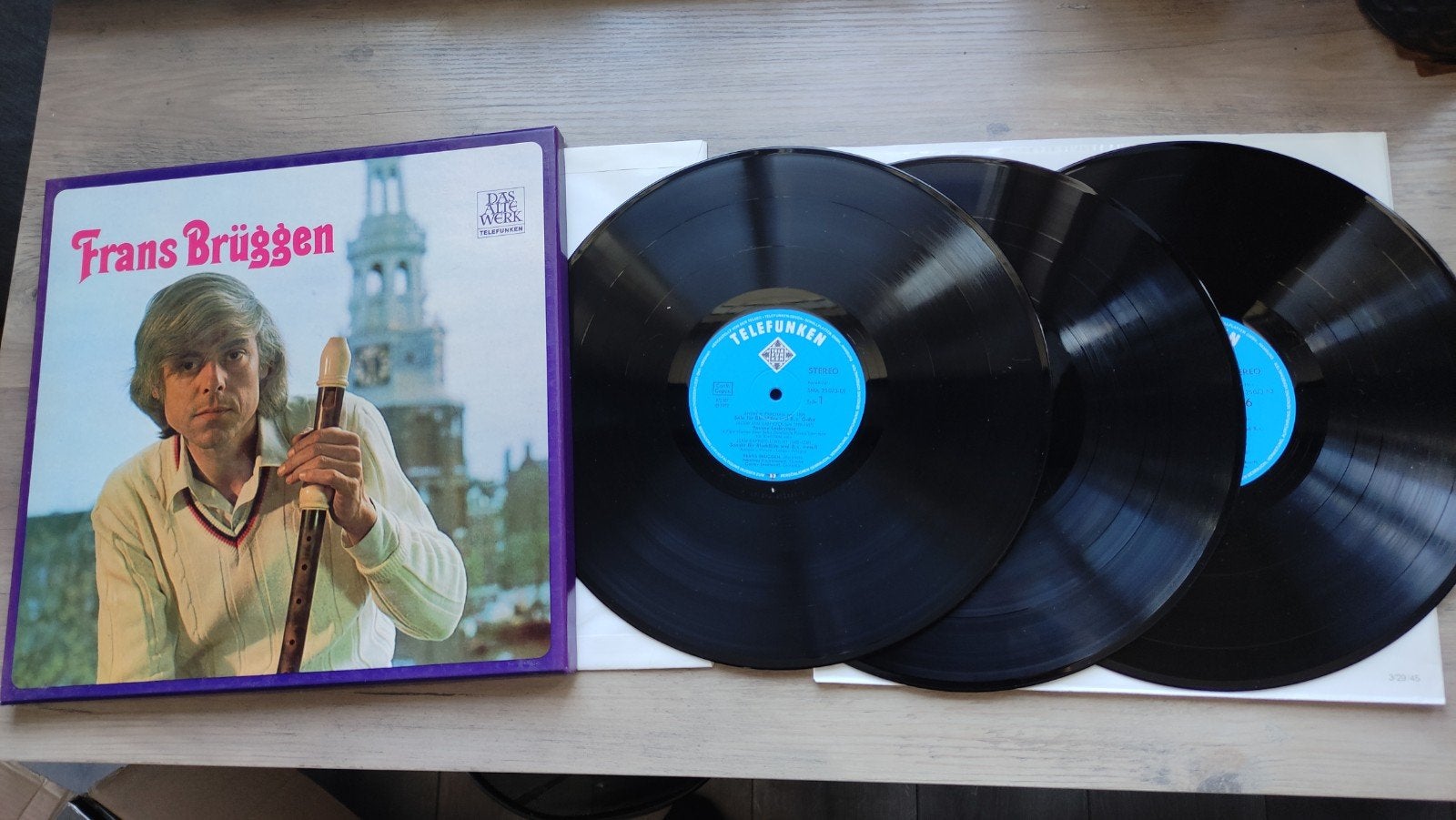 Frans brüggen 17 blockflöten lp, Ophalen of Verzenden
