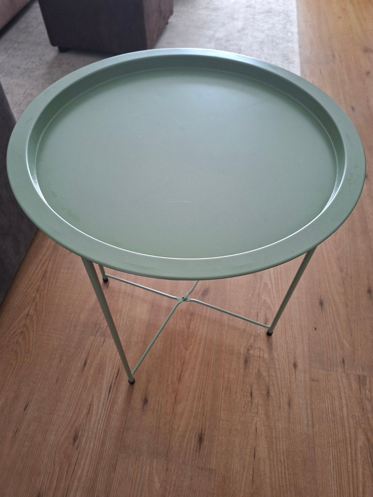 Ikea bijzet tafel, Ophalen of Verzenden, Rond, Minder dan 55 cm, 45 tot 60 cm
