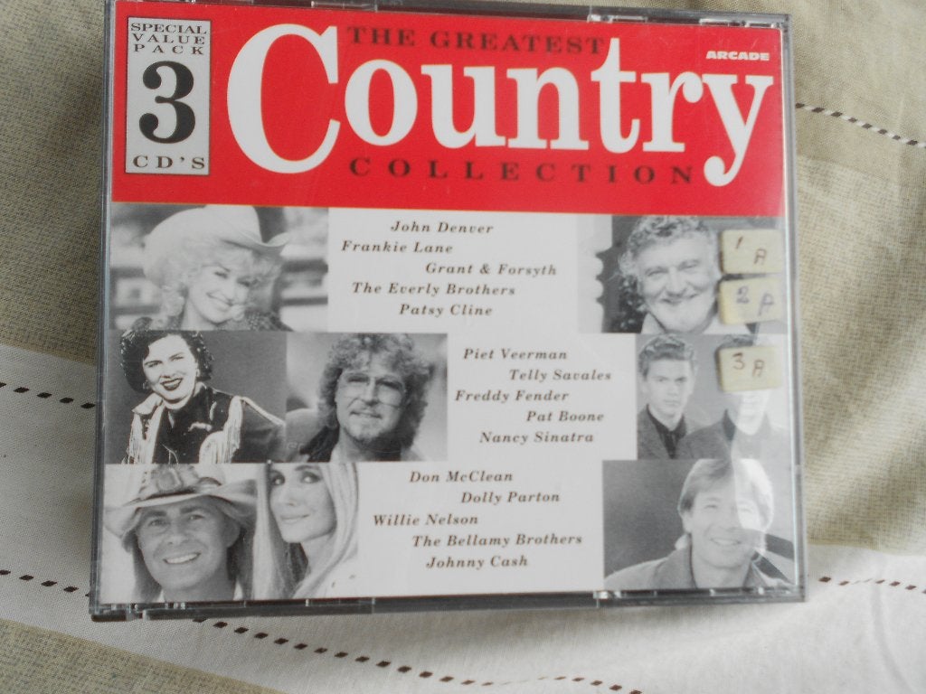 Cd box (3cd) the great country collection, arcade gebruikt,, Ophalen, Gebruikt, Boxset, Overige genres