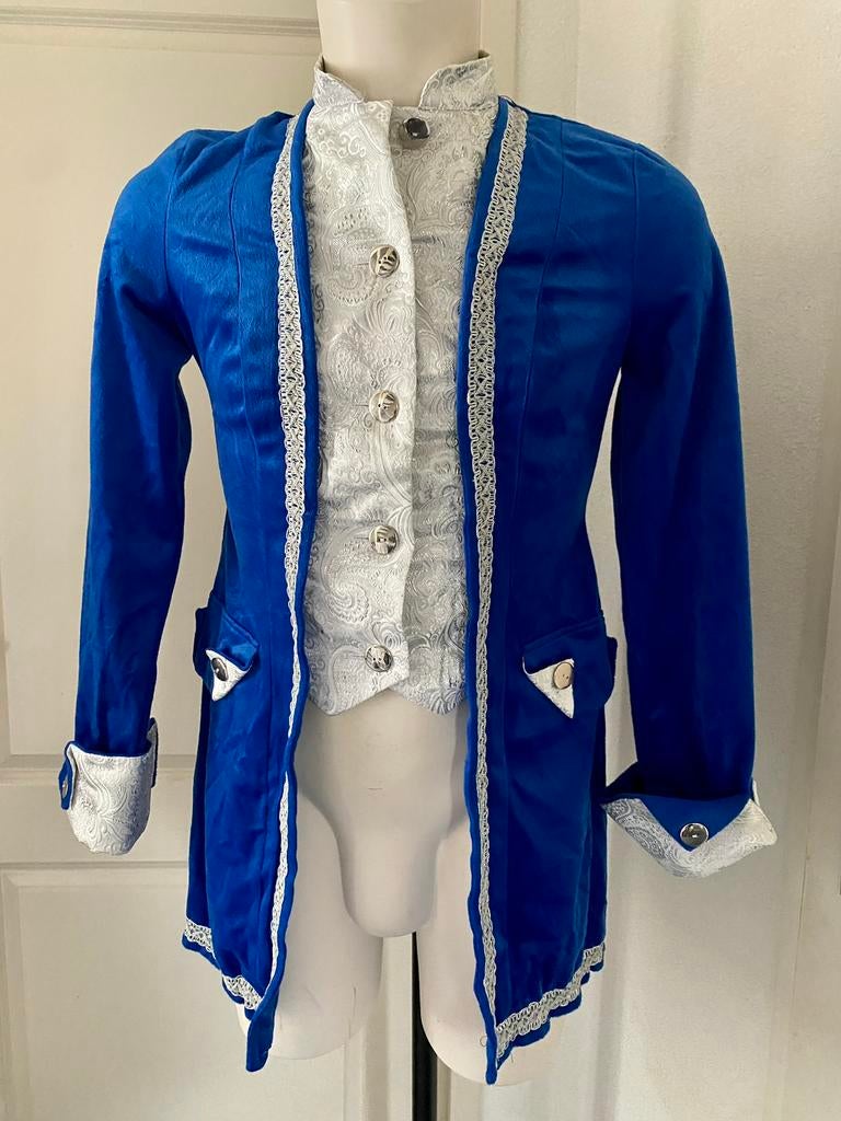 Barok jas maat 38 feest carnaval, Kleding | Dames, Ophalen of Verzenden, Zo goed als nieuw, Maat 38/40 (M), Carnaval