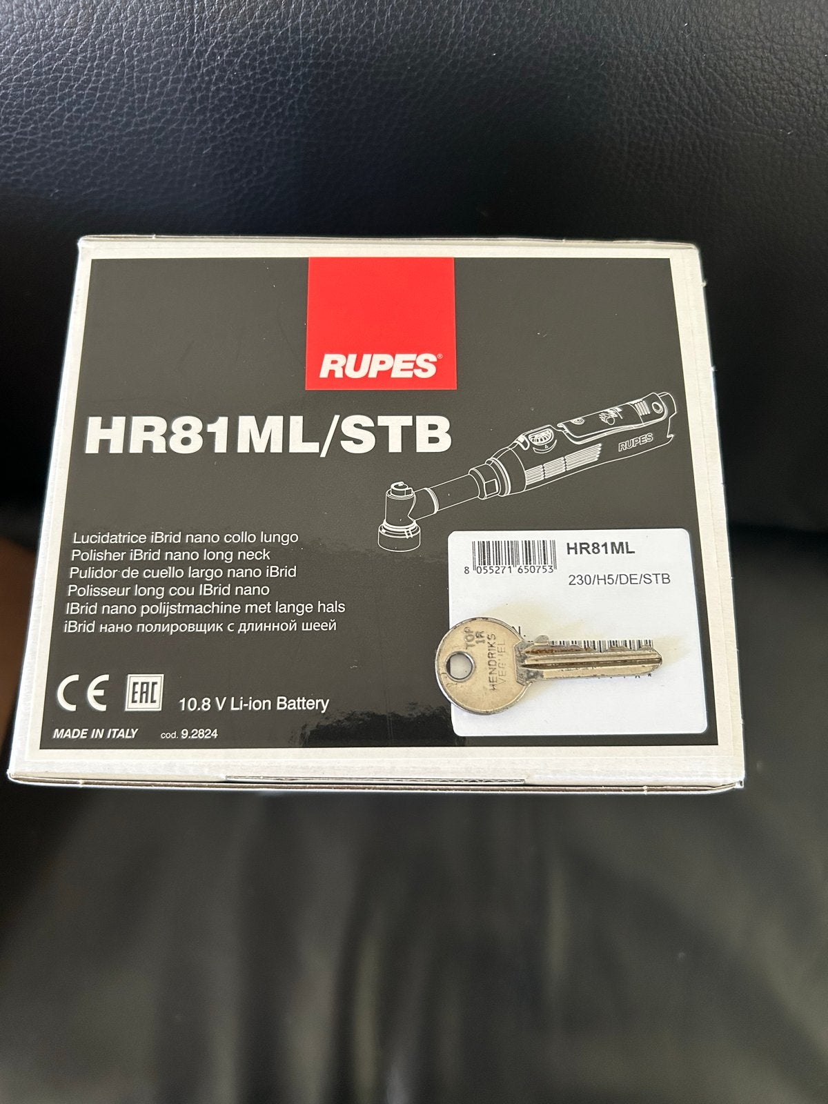 Rupes HR81ML/STB iBrid Nano Polijstmachine - Nieuw & Geseald, Doe-het-zelf en Verbouw, Gereedschap | Handgereedschap, Ophalen