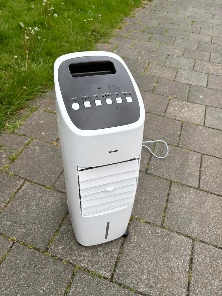 Tristar Airco met afstandsbediening en koelelementen, Minder dan 60 m³, 3 snelheden of meer, Ophalen of Verzenden, Zo goed als nieuw