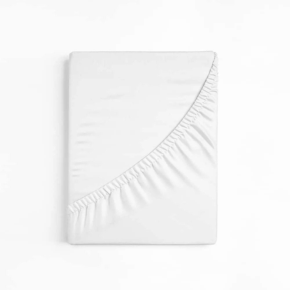 Topper hoeslakens en molton splittoppers 180x220 cm, Gebruikt, Verzenden, Wit, Overige typen