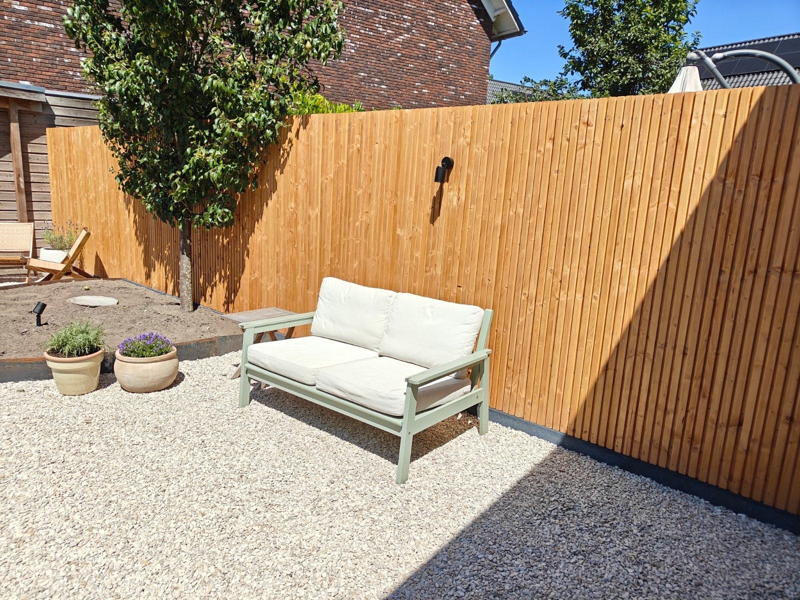 Ikea Bondholmen groen - Gebruikt, Tuin en Terras, Ophalen, Gebruikt, Hout