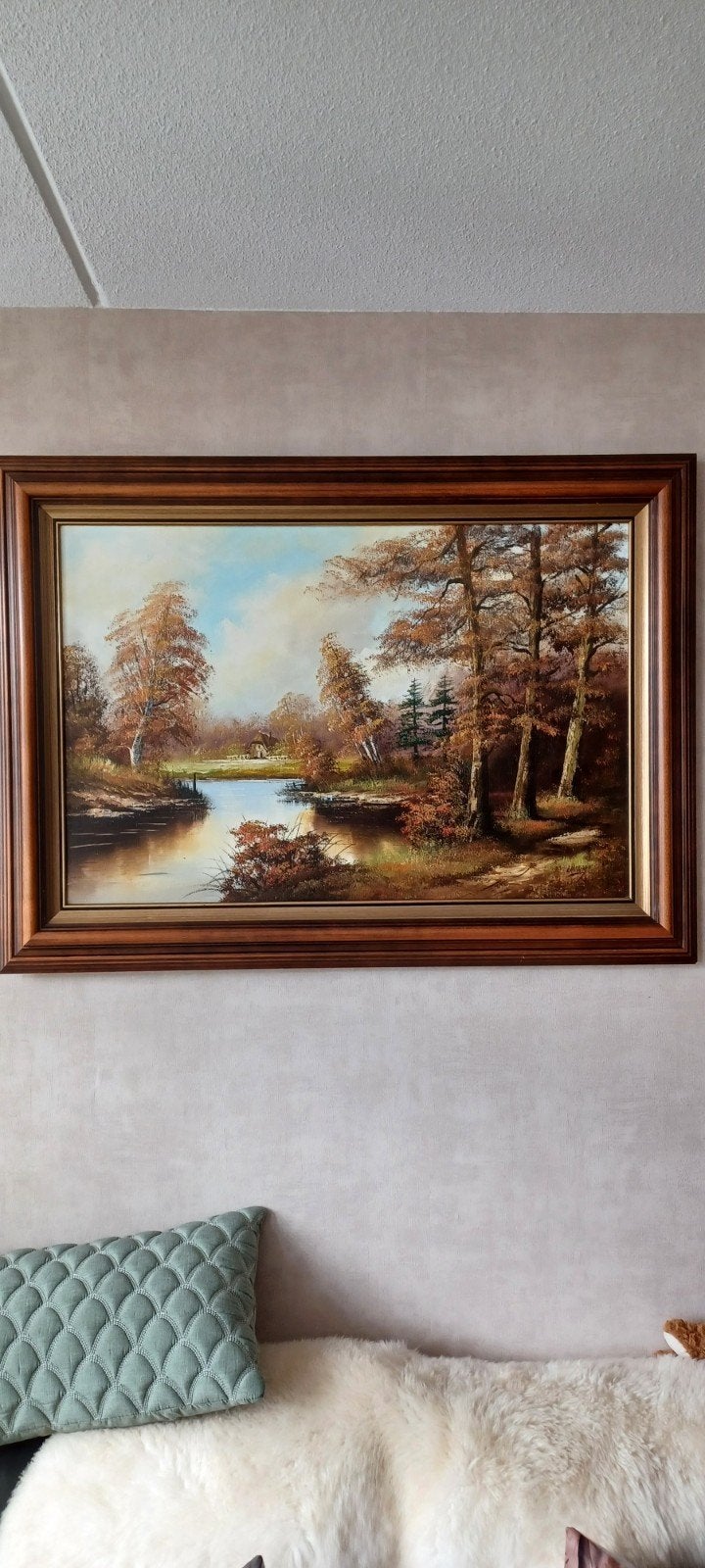 schilderij, Ophalen