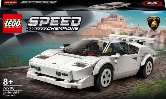 Lego Speed Champions 76908 Lamborghini Countach, Ophalen, Zo goed als nieuw
