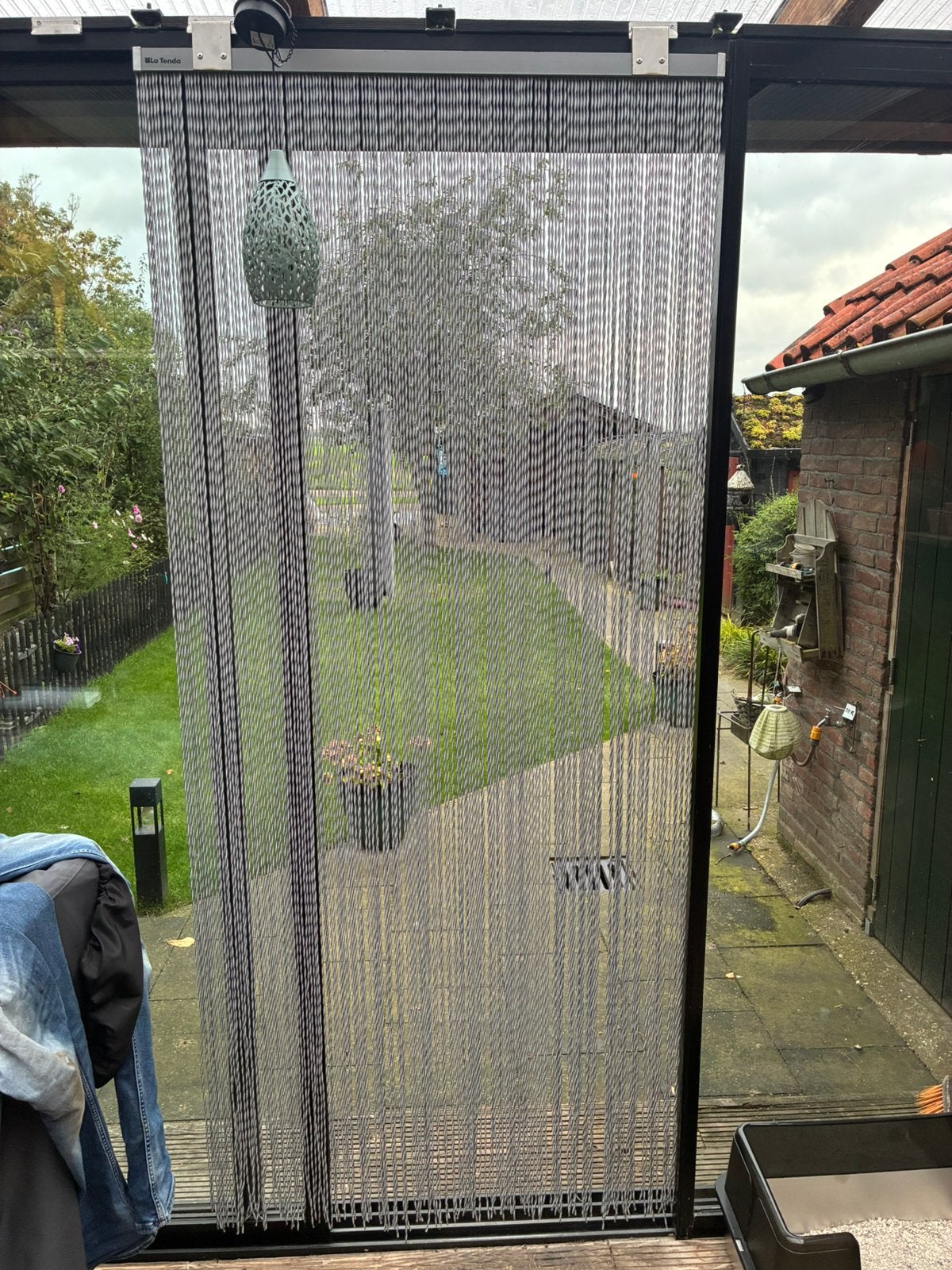Vliegengordijn, 215 cm of meer, Zo goed als nieuw, Metaal, Ophalen