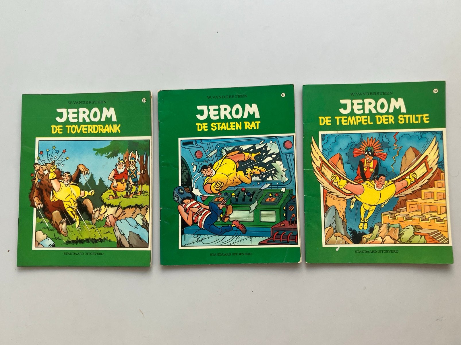 3x Jerom, Willy van der Steen, Verzenden, Gelezen