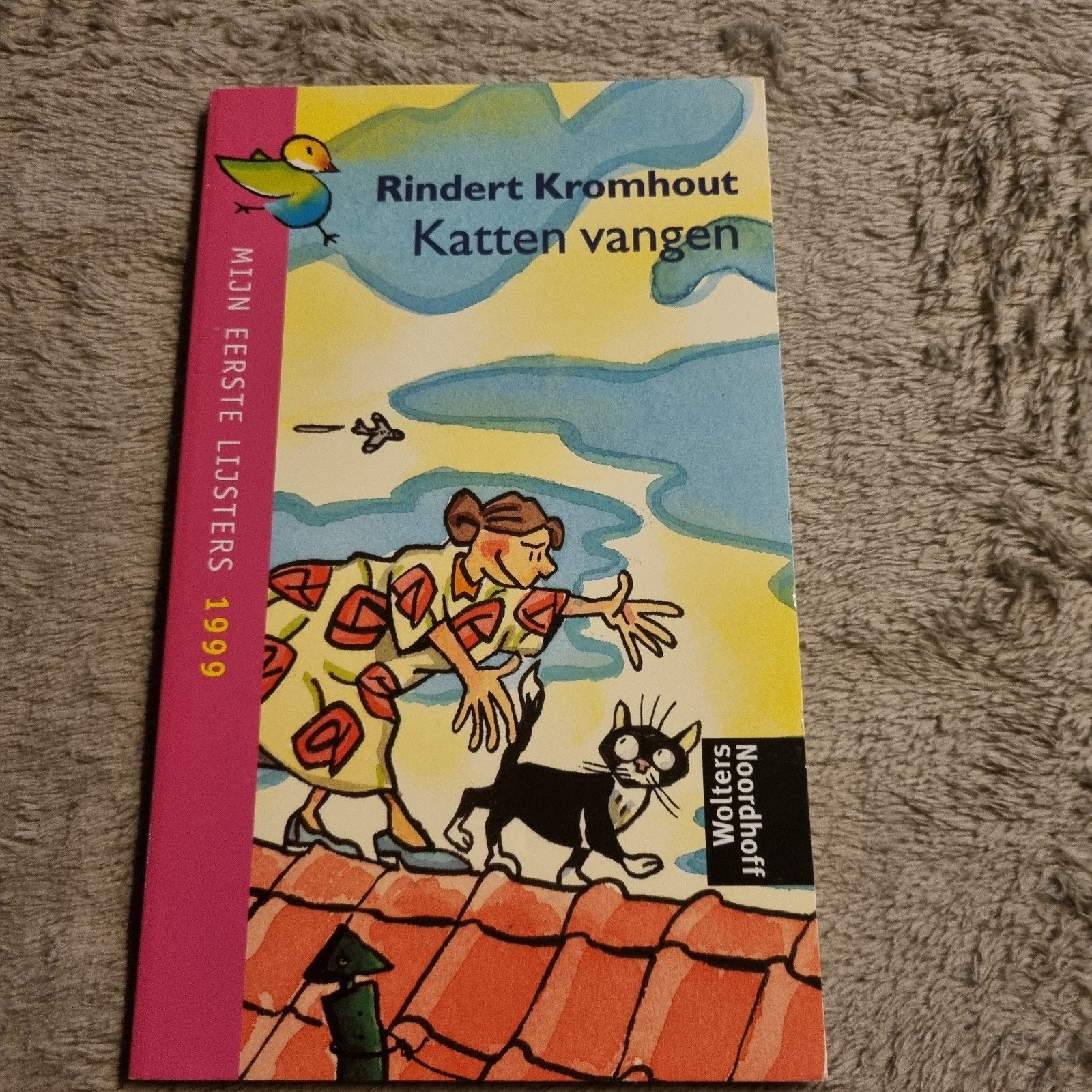 Mijn Eerste Lijsters: Katten vangen - Rindert Kromhout, Ophalen of Verzenden, Gelezen, Fictie algemeen