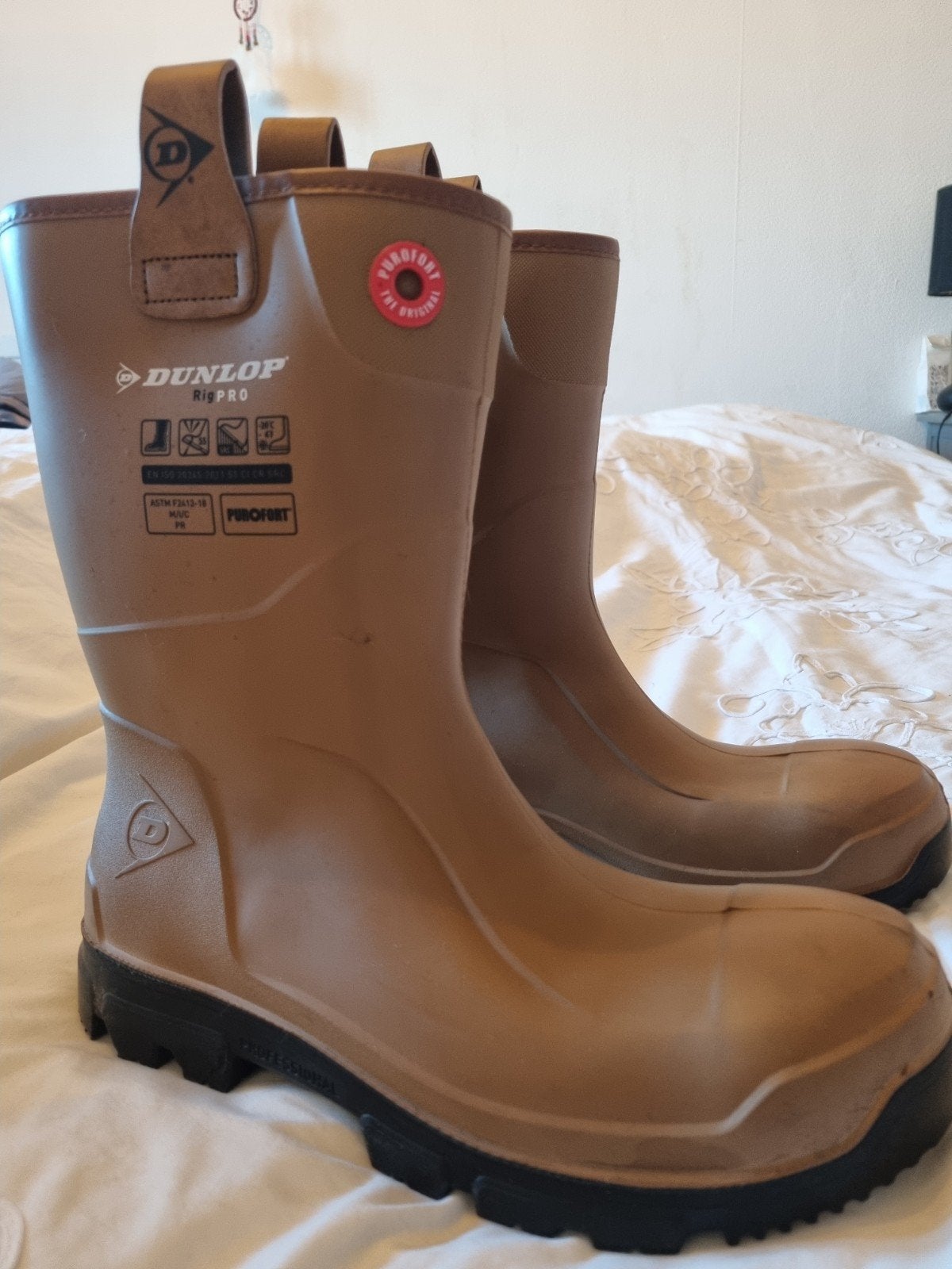 Dunlop RigPRO Purofort veiligheidslaarzen - Maat 42, Ophalen