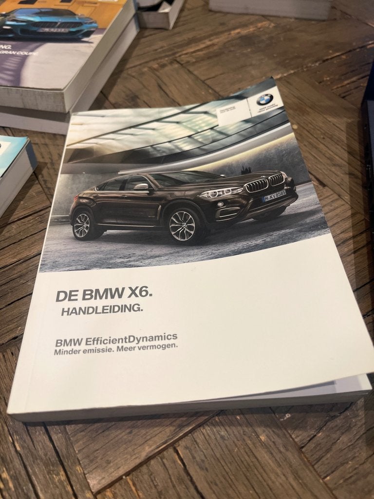 Nieuwe handleiding BMW X6 F16 in het Nederlands