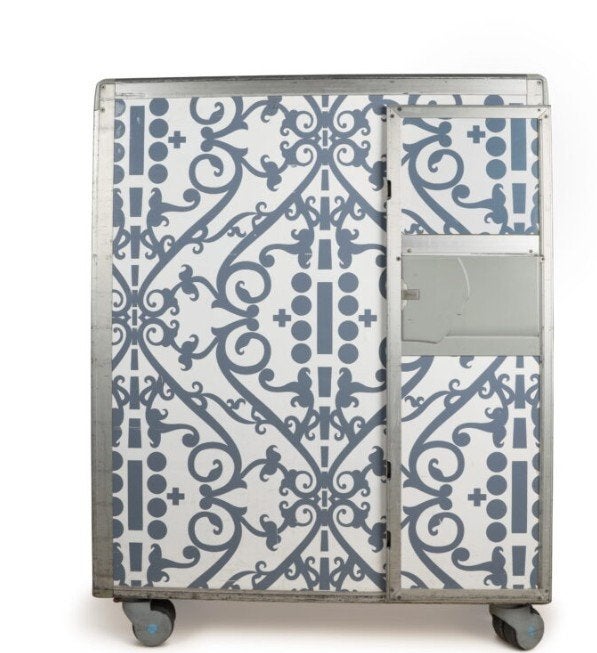 Originele KLM Full Size Vliegtuigtrolley – Marcel Wanders Ed, Verzamelen, Ophalen of Verzenden, Gebruikt