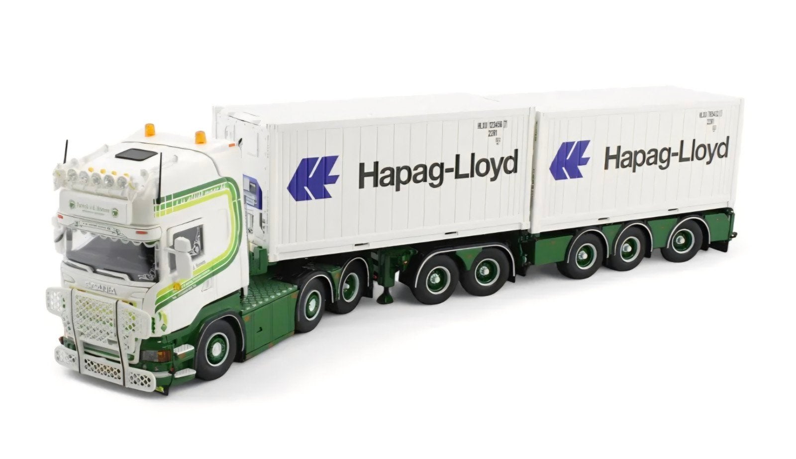 Tekno Scania R500 Patrick van der Hoeven, Ophalen of Verzenden, Zo goed als nieuw, Bus of Vrachtwagen, Tekno