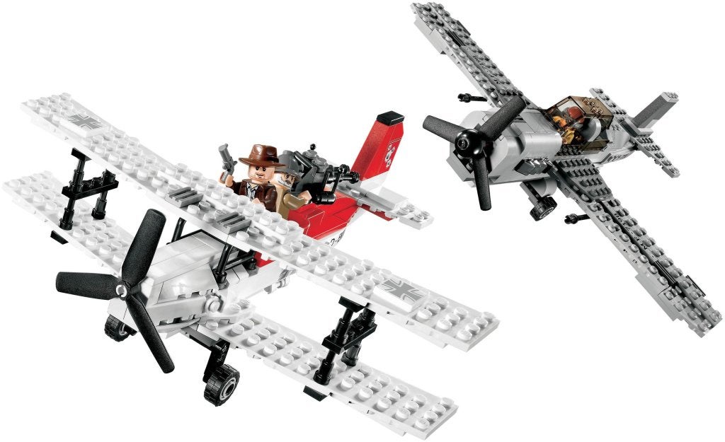 LEGO Indiana Jones Gevechtsvliegtuig Aanval 7198, Kinderen en Baby's, Speelgoed | Duplo en Lego, Niet ingevuld, Niet ingevuld