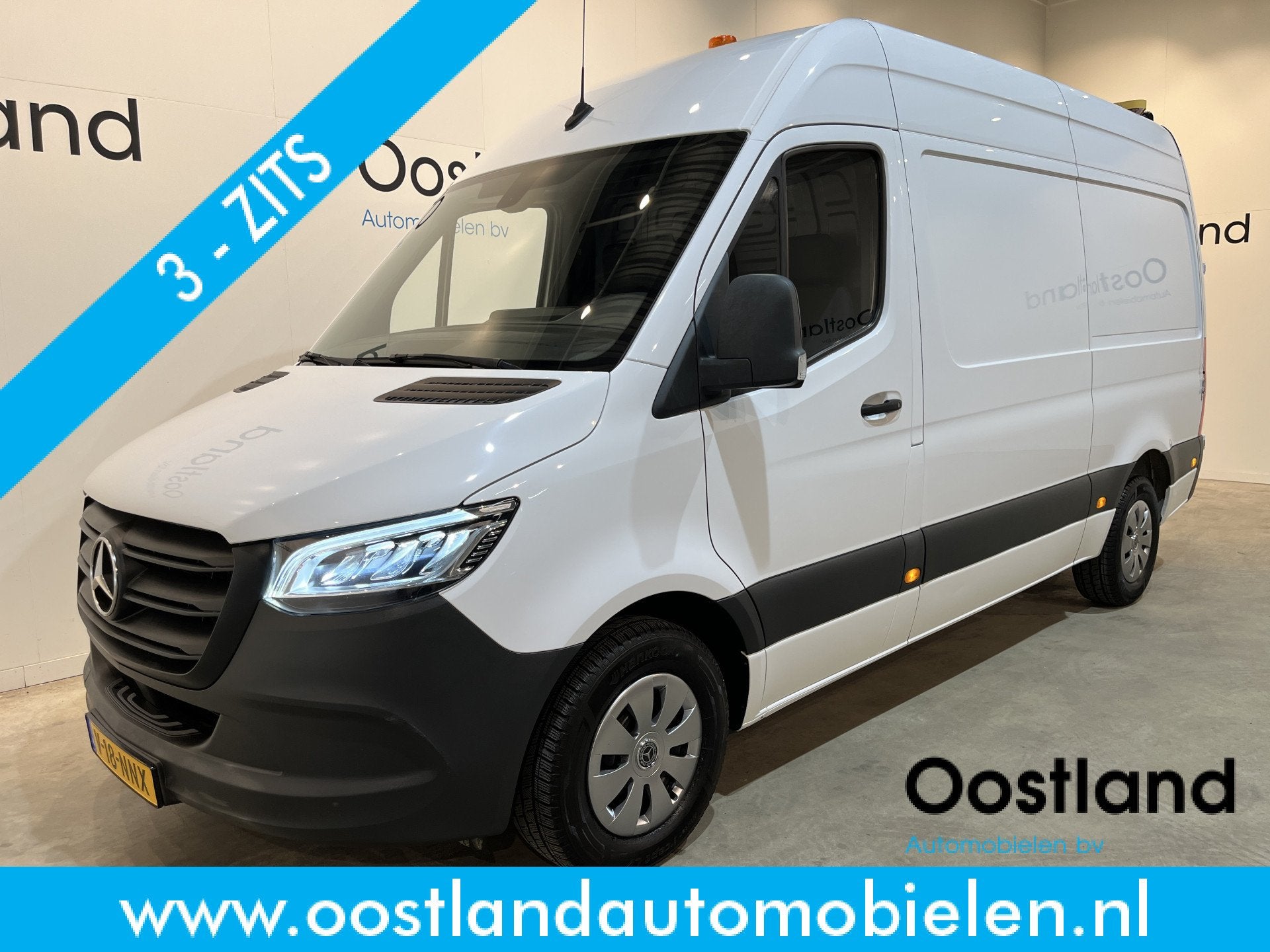Mercedes-Benz Sprinter 317 CDI L2H2 RWD / Euro 6 / LED / Air, Auto's, Gebruikt, 4 cilinders, Wit, Mercedes-Benz