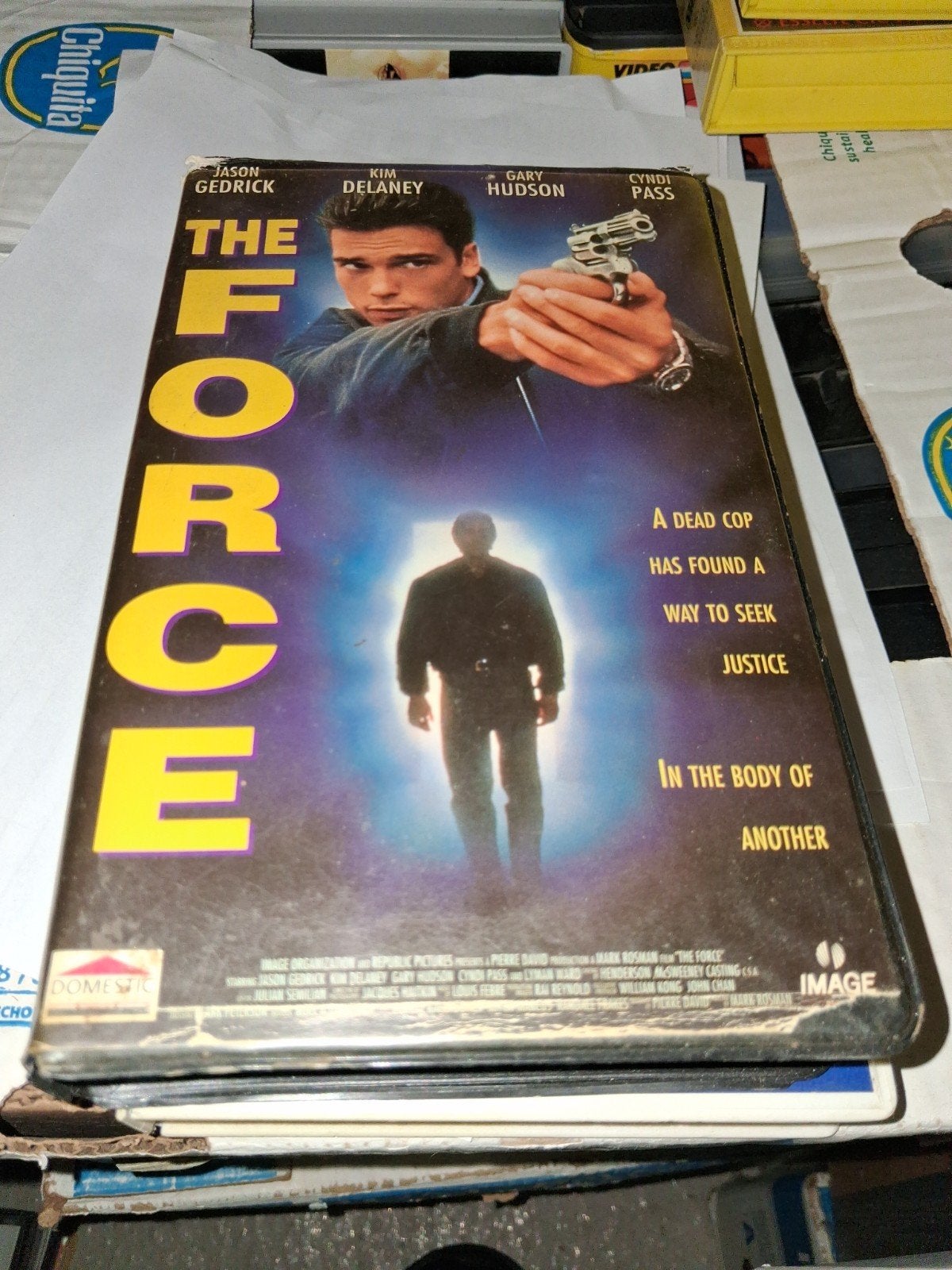 Vhs ex-rental  - The Force, Vanaf 16 jaar, Ophalen of Verzenden, Gebruikt, Horror