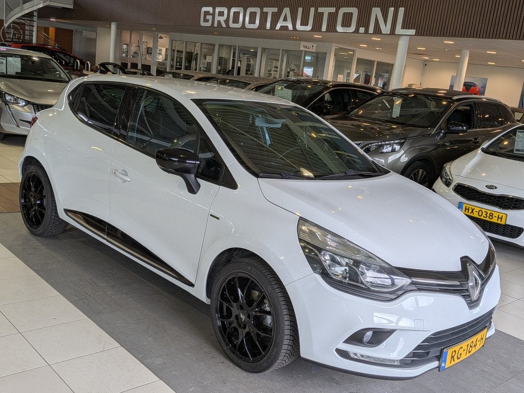 Renault Clio 0.9 TCe Intens Airco, Cruise Control, Stuurbekr, Auto's, 898 cc, Stof, Gebruikt, Handgeschakeld