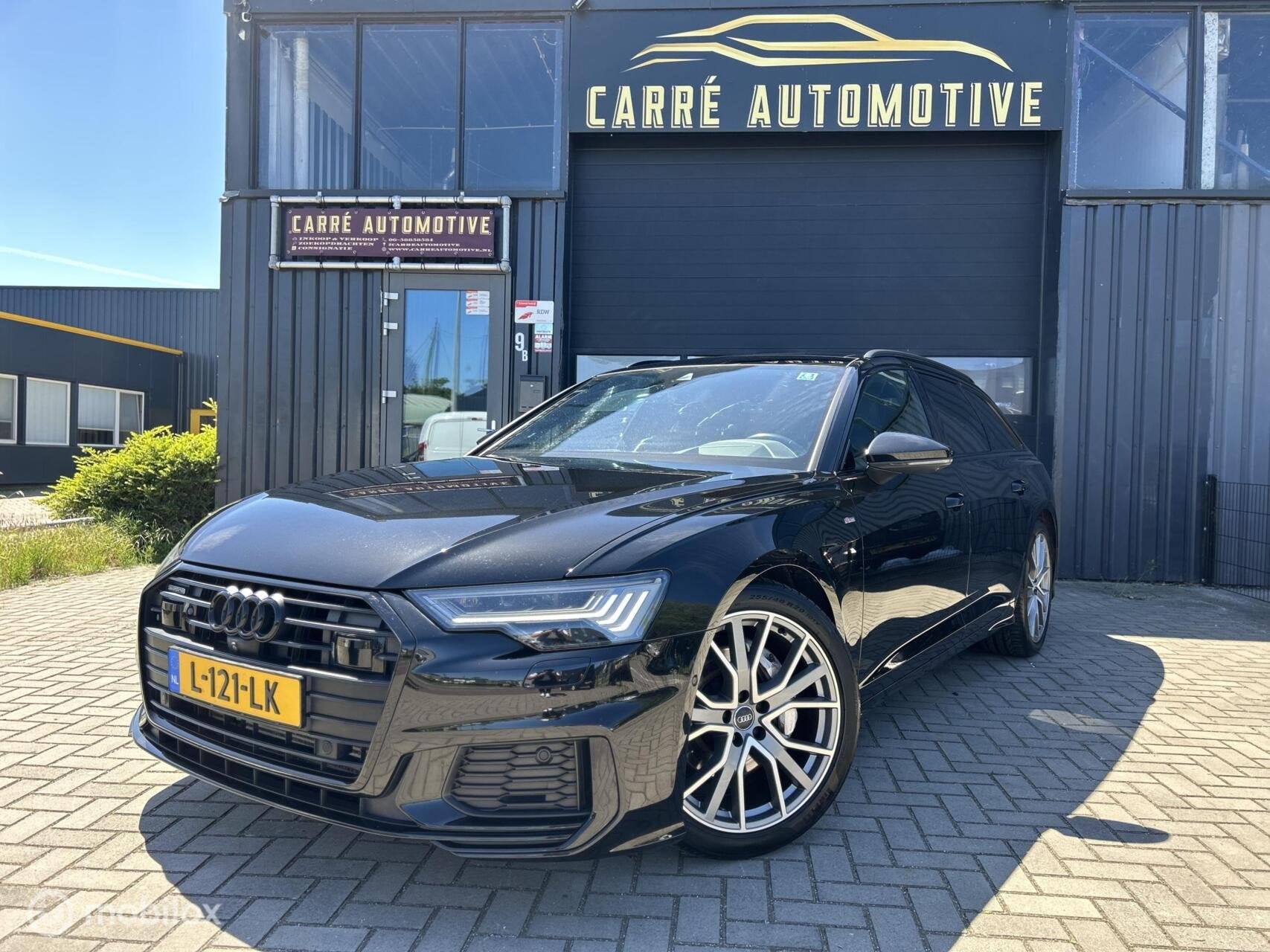 Audi A6 Avant 45 TDI quattro Design Pro S Line Plus|Pano|Luc, Automaat, Gebruikt, Zwart, Diesel