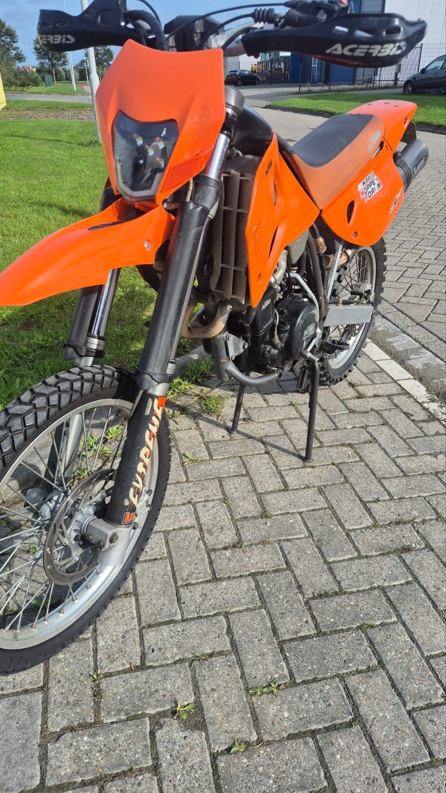 KTM 620 offroad enduro, Sportuitlaat, Gebruikt, KTM, Particulier