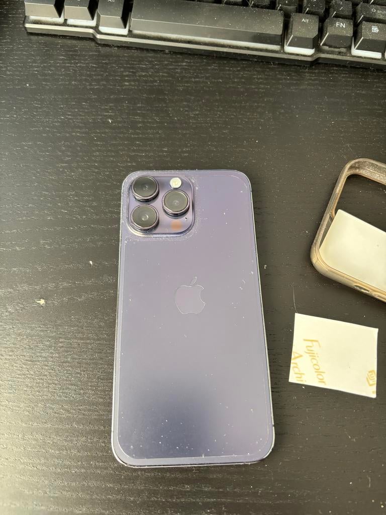 iPhone 14 Pro Max 128 GB Paars - Zo goed als nieuw, Telecommunicatie, Mobiele telefoons | Apple iPhone, 128 GB, Paars, Ophalen of Verzenden