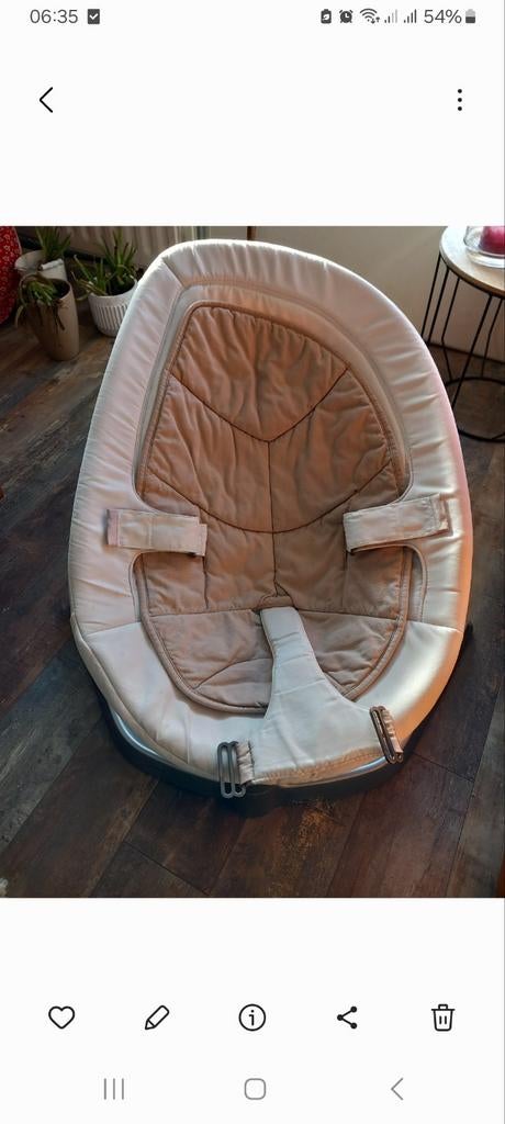 Baby wip- beweegstoeltje van NUNA, Ophalen of Verzenden, Zo goed als nieuw