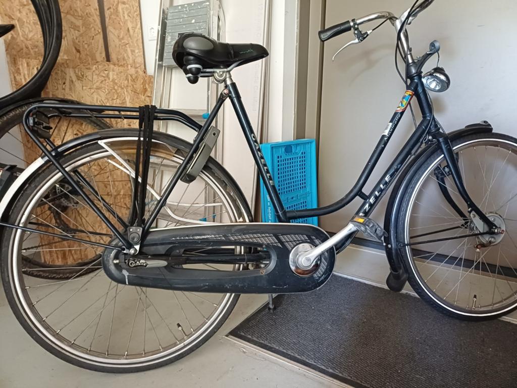 Gazelle omafiets 22inch wielen, Ophalen, Gebruikt, Versnellingen, 50 tot 53 cm