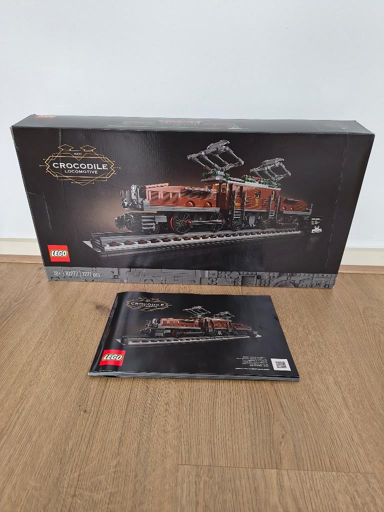 LEGO 10277 Krokodil Locomotief, Kinderen en Baby's, Speelgoed | Duplo en Lego, Ophalen, Lego, Zo goed als nieuw, Compleet