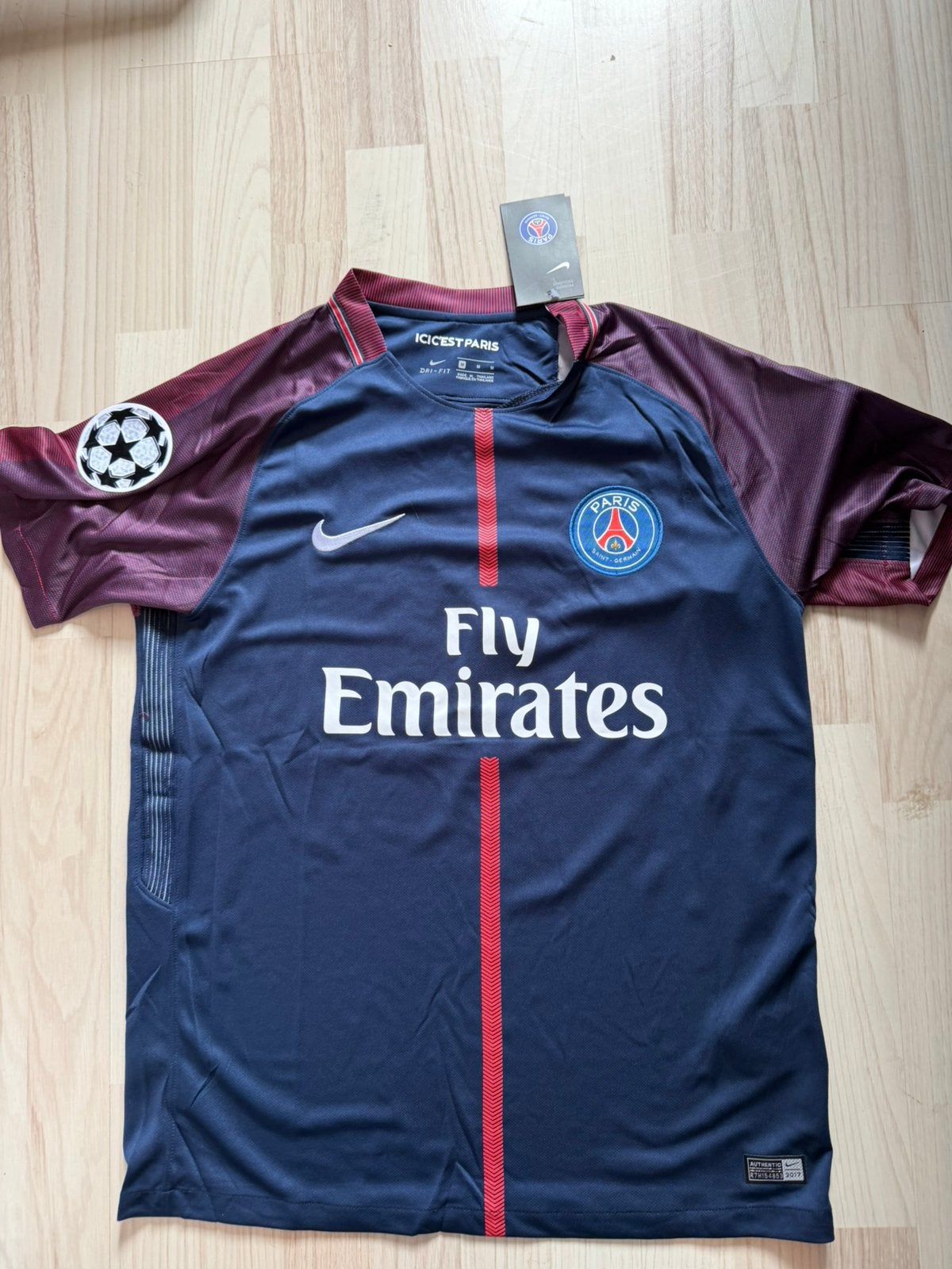 Neymar Jr Paris Saint Germain (PSG) 2017/2018 retro, Ophalen of Verzenden, Nieuw, Shirt