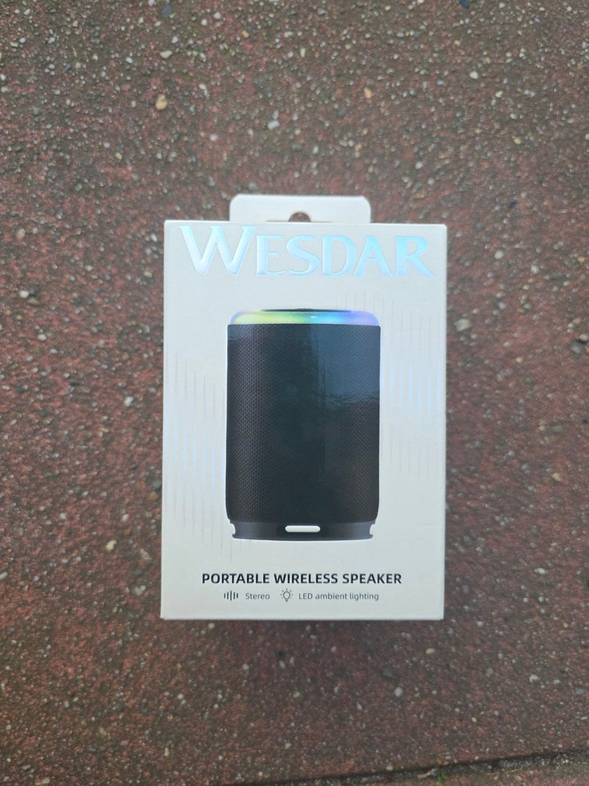 WESDAR K-11 Draagbare Draadloze Speaker met LED Verlichting, Overige merken, Nieuw, Ophalen of Verzenden, Draagbare speaker