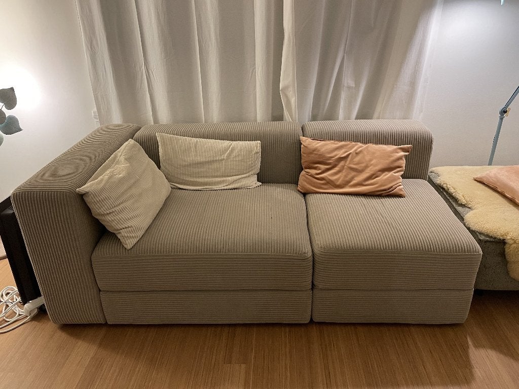 Jattebo bank Ikea, gereserveerd voor Koen, Huis en Inrichting, Banken | Bankstellen, Ophalen, 150 tot 200 cm, Tweepersoons, 75 tot 100 cm