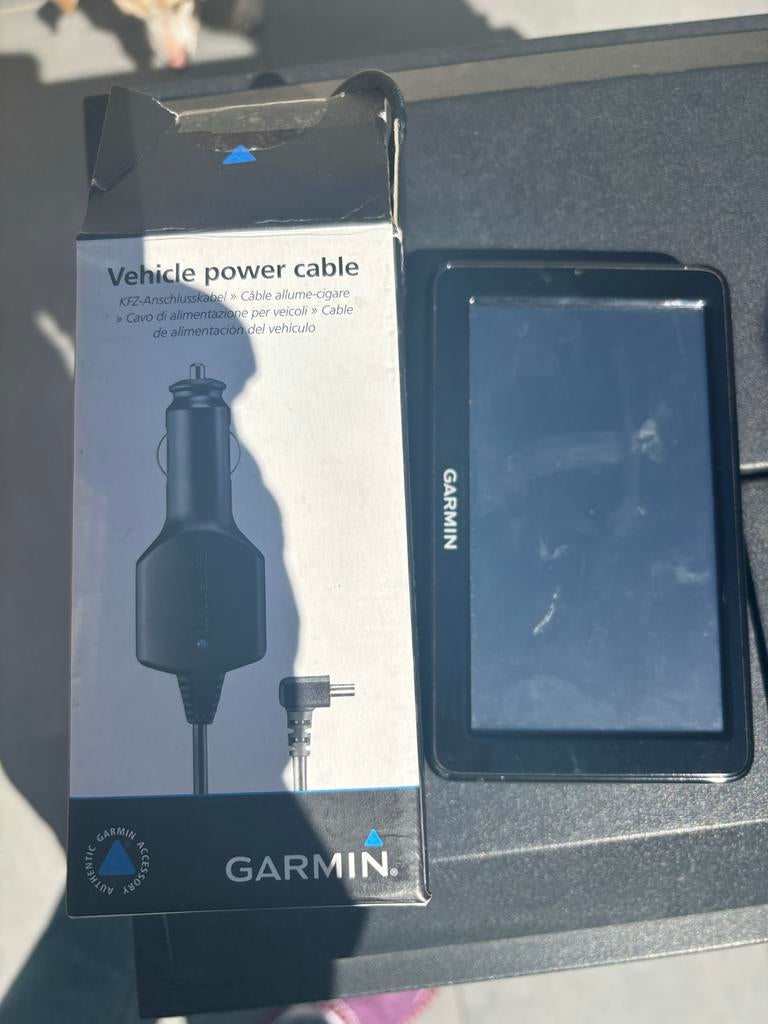 Garmin navigatie met voertuigkabel, Ophalen, Gebruikt