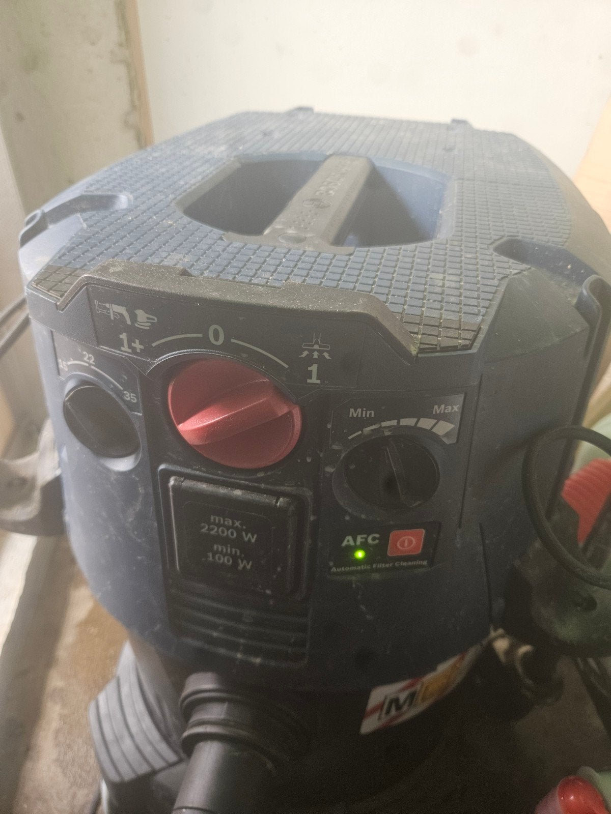 Bosch Industriële Stofzuiger - Max 2200W, Witgoed en Apparatuur, Stofzuigers, Gebruikt, Bosch, Automatisch legen, Ophalen of Verzenden