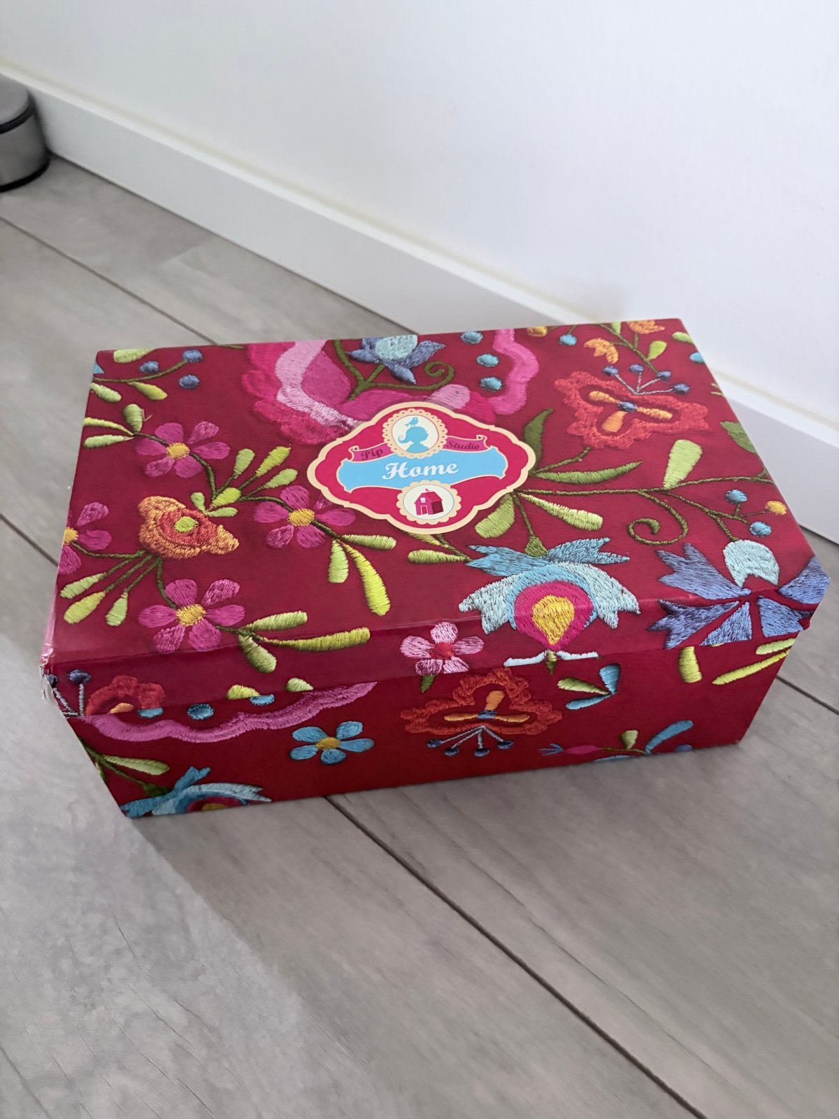 Pip Studio Home opbergdoos met bloemenprint, Ophalen of Verzenden, Gebruikt