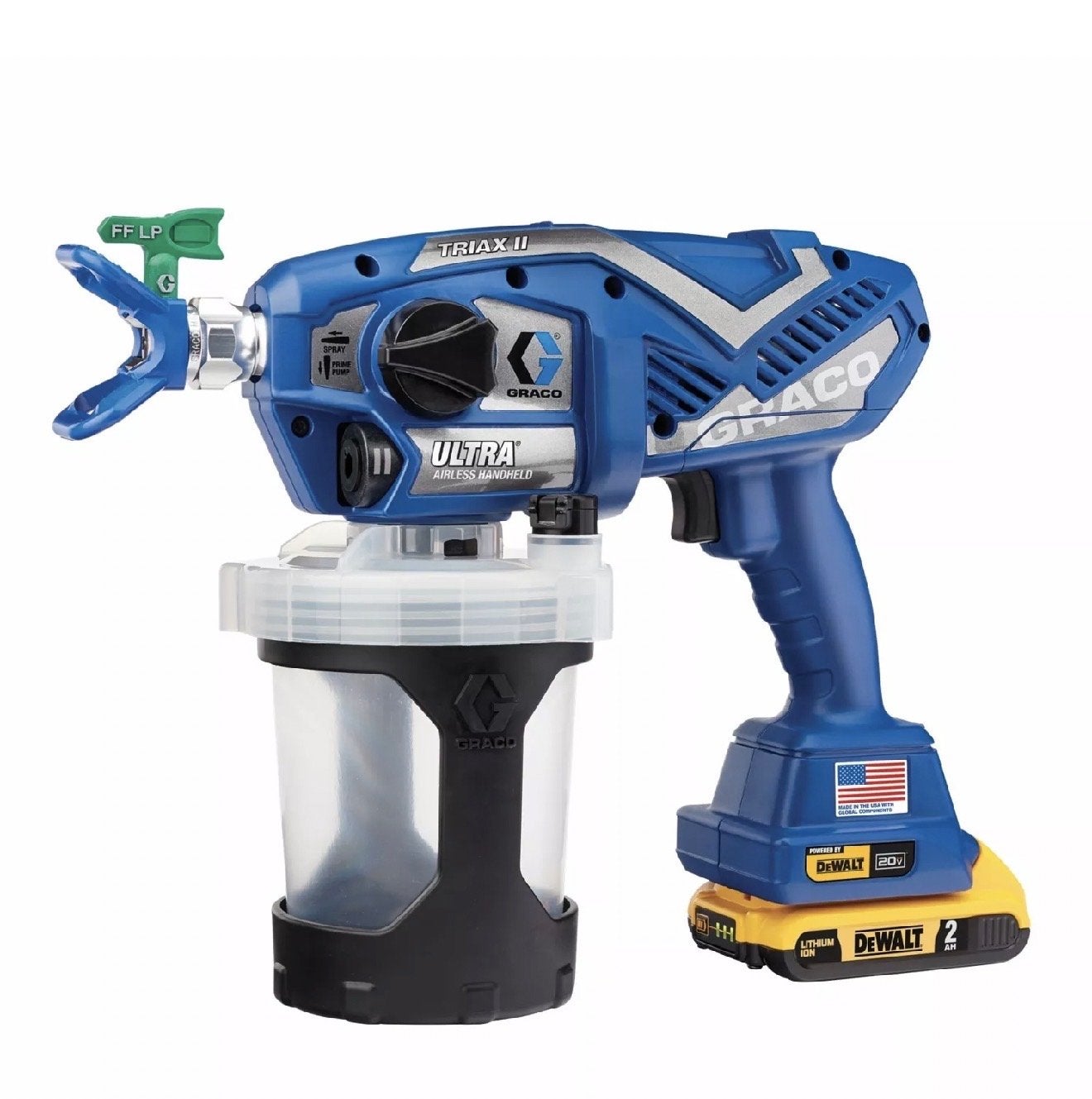 Graco Ultra Airless Handheld Verfspuit - Accu, Ophalen of Verzenden, Gebruikt, Verfspuit of Verfpomp
