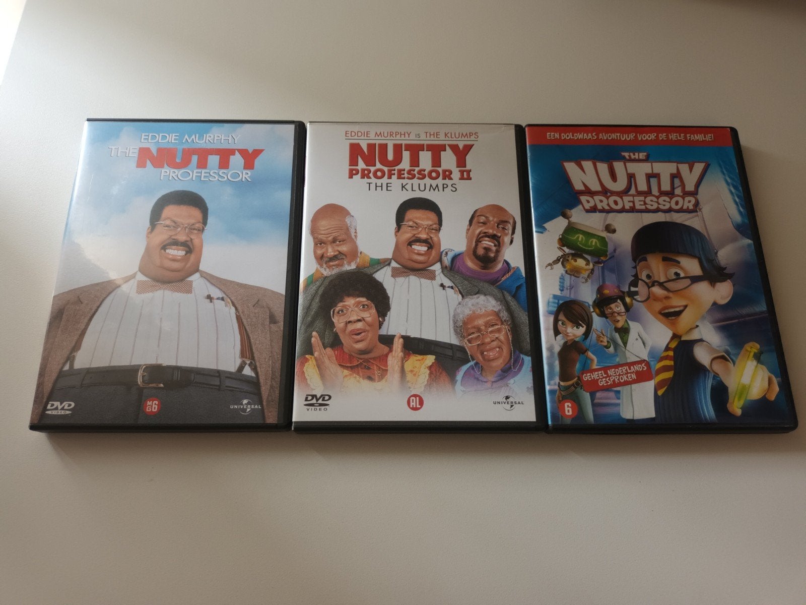 Dvd pakket The Nutty Professor, Alle leeftijden, Verzenden, Zo goed als nieuw, Tv-programma of Sketches