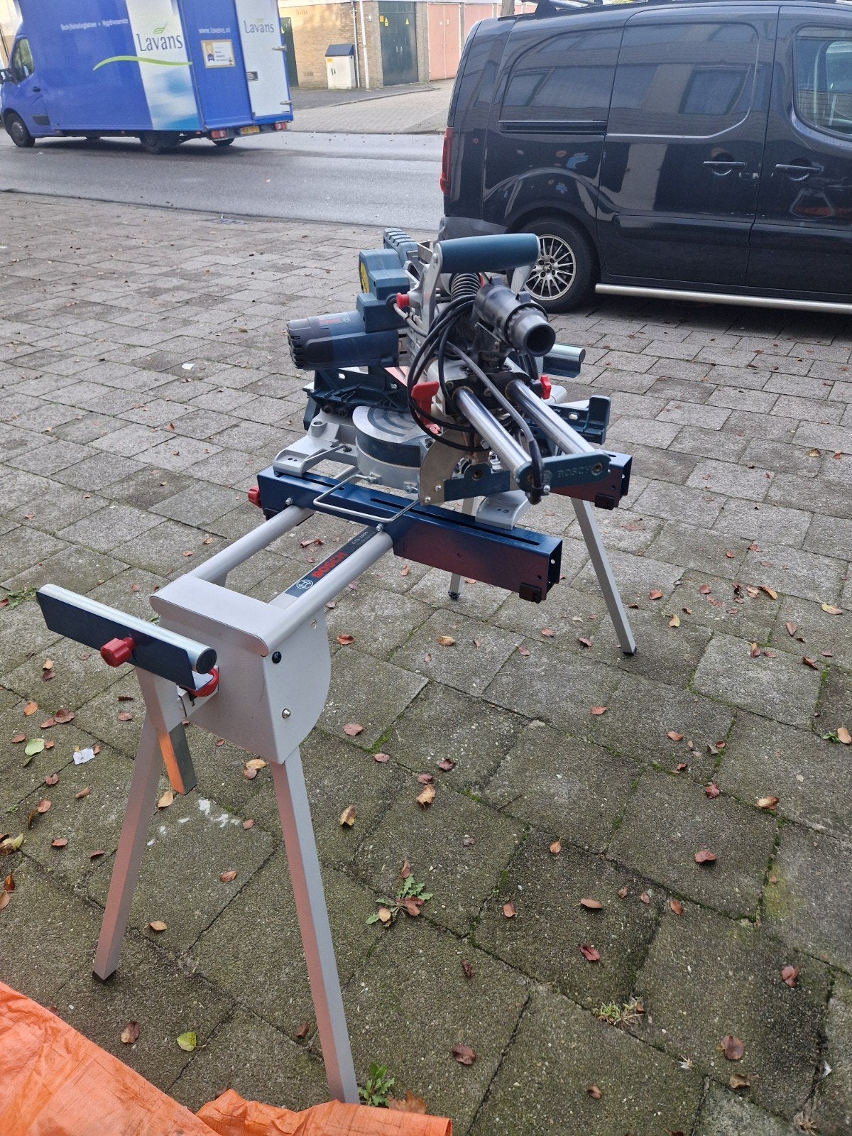 Bosch Professional GCM 8 SUL Afkortzaag  GTA 2600 onderste, Doe-het-zelf en Verbouw, Ophalen, 70 mm of meer, Zo goed als nieuw
