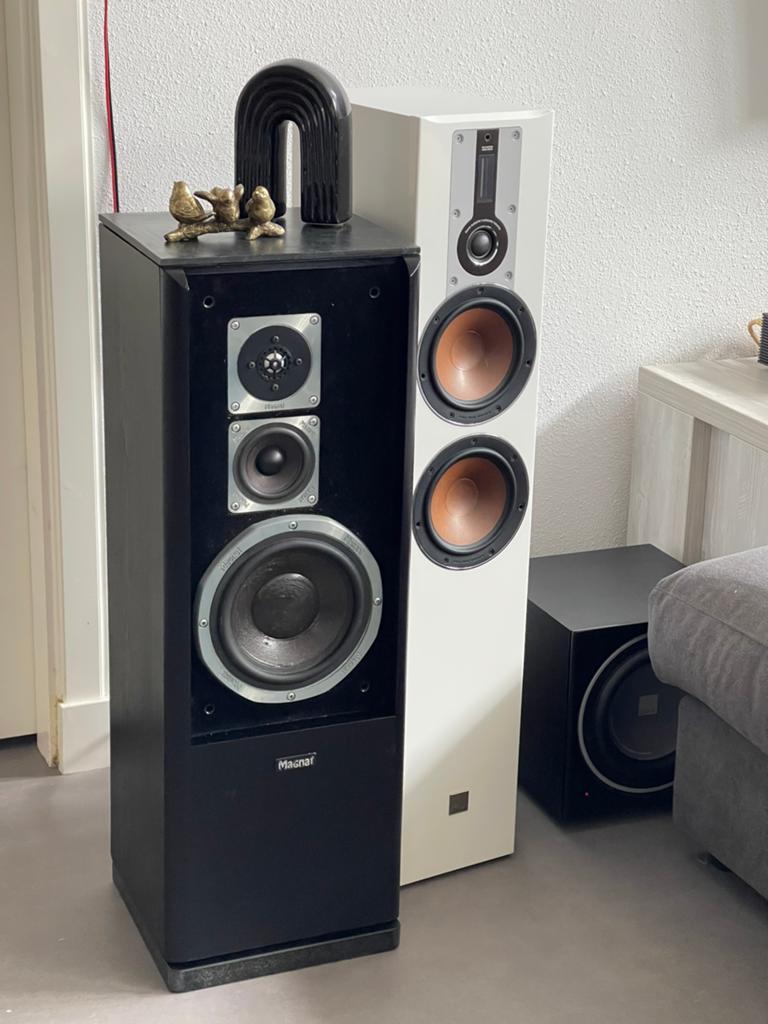 Voor de handige harrie - Magnat zero 6, Audio, Tv en Foto, Ophalen, Magnat, Zo goed als nieuw, 120 watt of meer