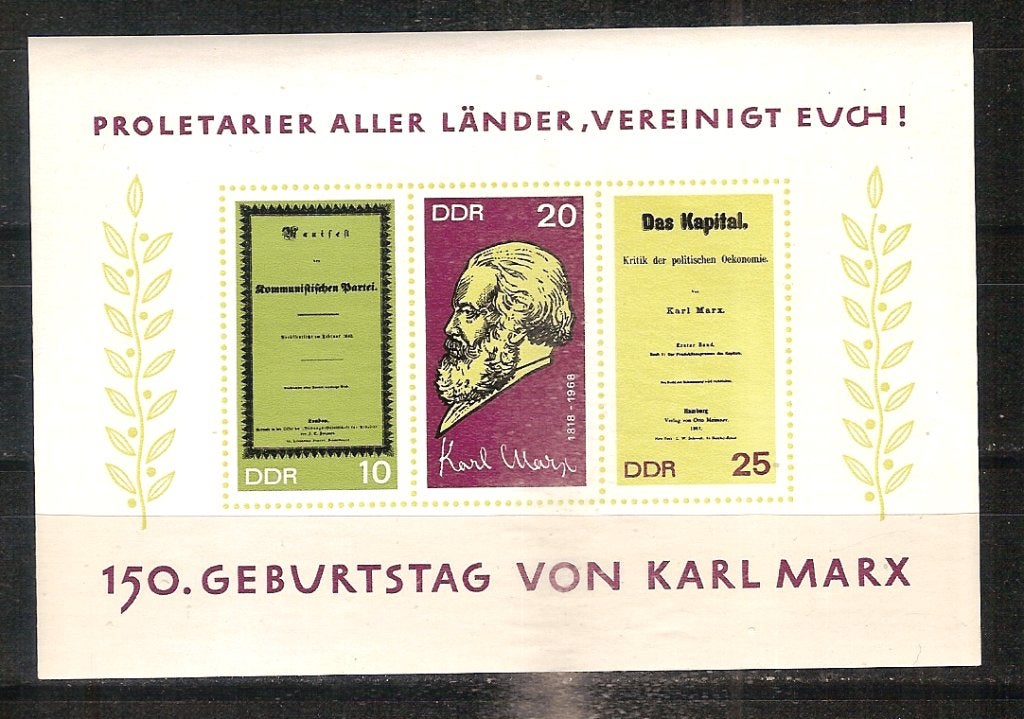 DDR blok 27 pf, Ophalen of Verzenden, BRD, Postfris