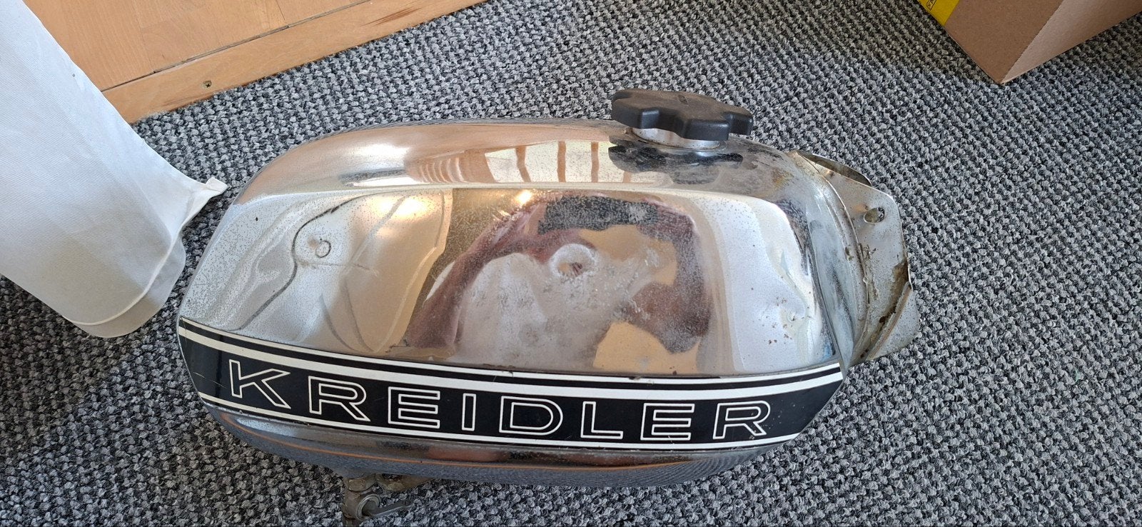 Kreidler bloktank origineel, Fietsen en Brommers, Ophalen of Verzenden, Tank